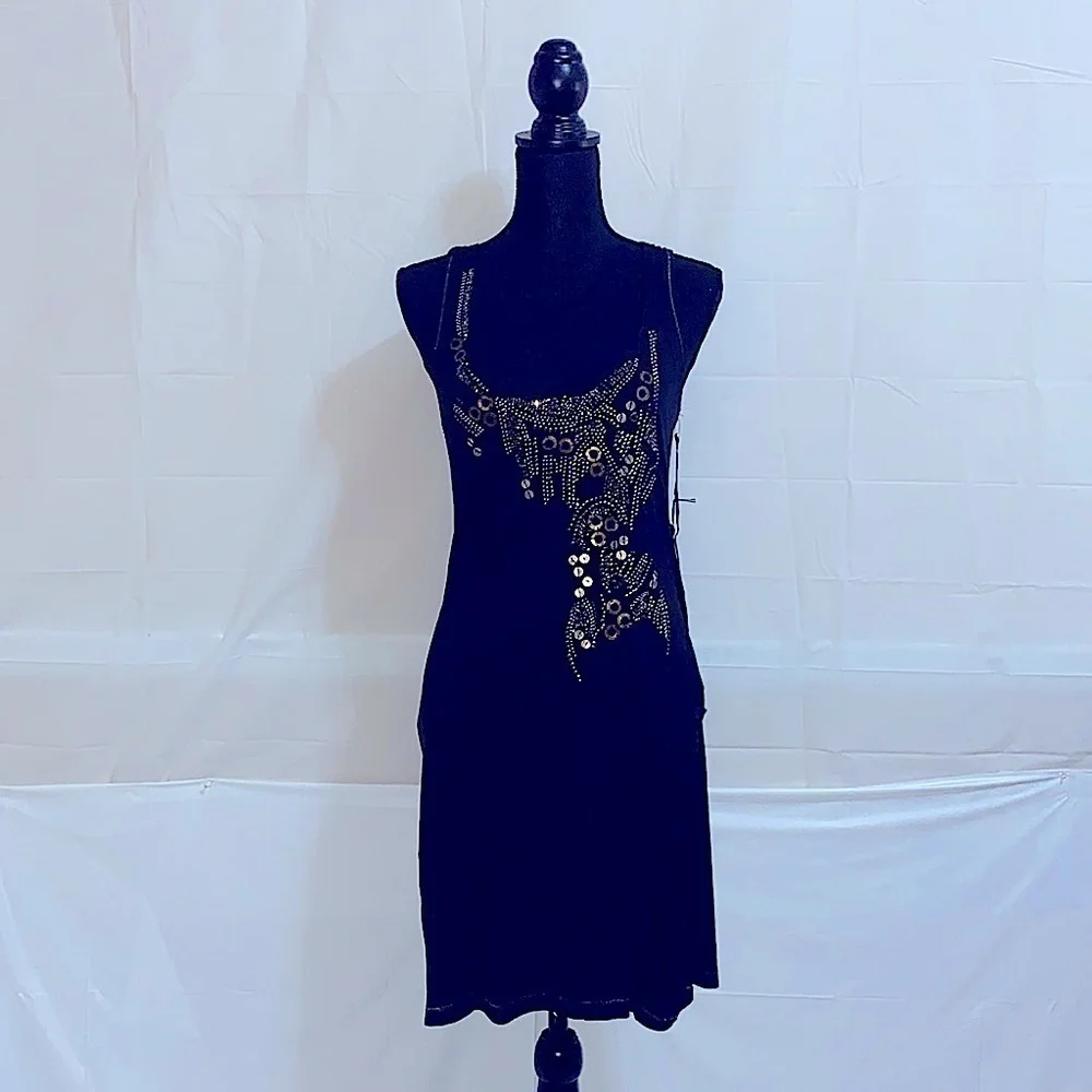 Love Stitch Sleeveless Racerback Dress Size M - Picture 5 of 7